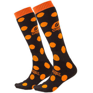O'Neal Pro MX Print Socks Candy - Black/Orange