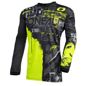 O'Neal Element Ride Youth / Kids Jersey - Black/Neon