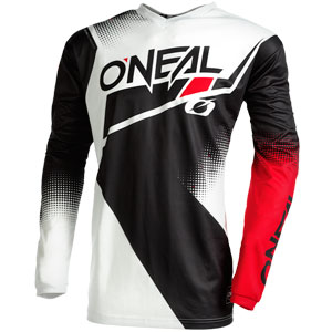 2022 O'Neal Element Racewear Jersey - Black/White/Red