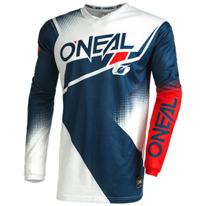 2022 O'Neal Element Racewear Jersey - Blue/White/Red
