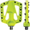 Azonic Flat Iron Bicycle Pedals - 9/16 - Neon Yellow