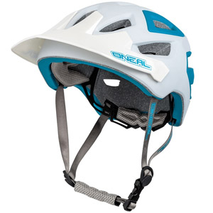 O'Neal Pike Enduro Helmet - White/Blue