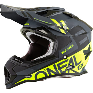 2021 O'Neal 2 Series Spyde Helmet - Black/Hi-Viz