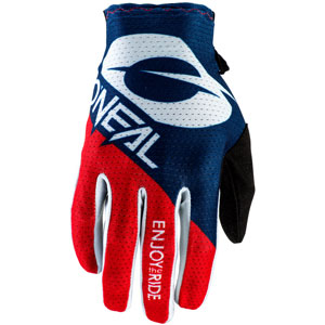 O'Neal Matrix Stacked Gloves - Blue/Red