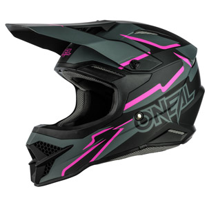 2021 O'Neal 3 Series Voltage Helmet - Black/Pink