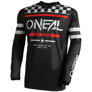 2022 O'Neal Element Squadron Youth / Kids Jersey - Black