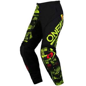 2023 O'Neal Element Attack Pants - Black/Neon