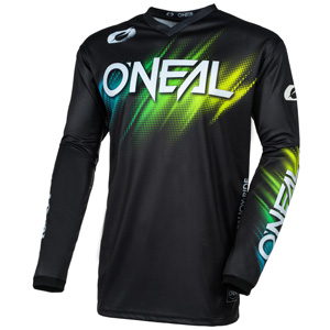 2024 O'Neal Element Voltage Jersey - Black/Green