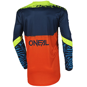 2025-oneal-element-shocker-kids-jersey-orange-back.jpg