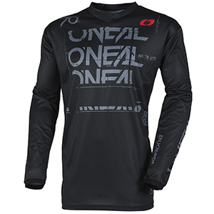 2025 O'Neal Element Static Jersey - Black/Gray