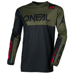 2026 O'Neal Element Racewear Jersey - Black/Olive