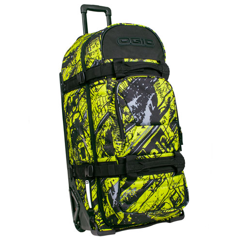 OGIO RIG 9800 Wheeled Gear Bag LE - Scratch Black/Neon