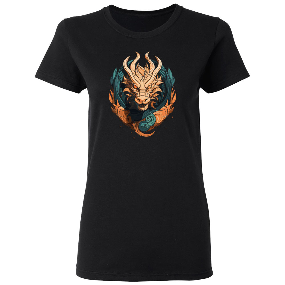 MX Outfit T-shirt Dragon Face - Women