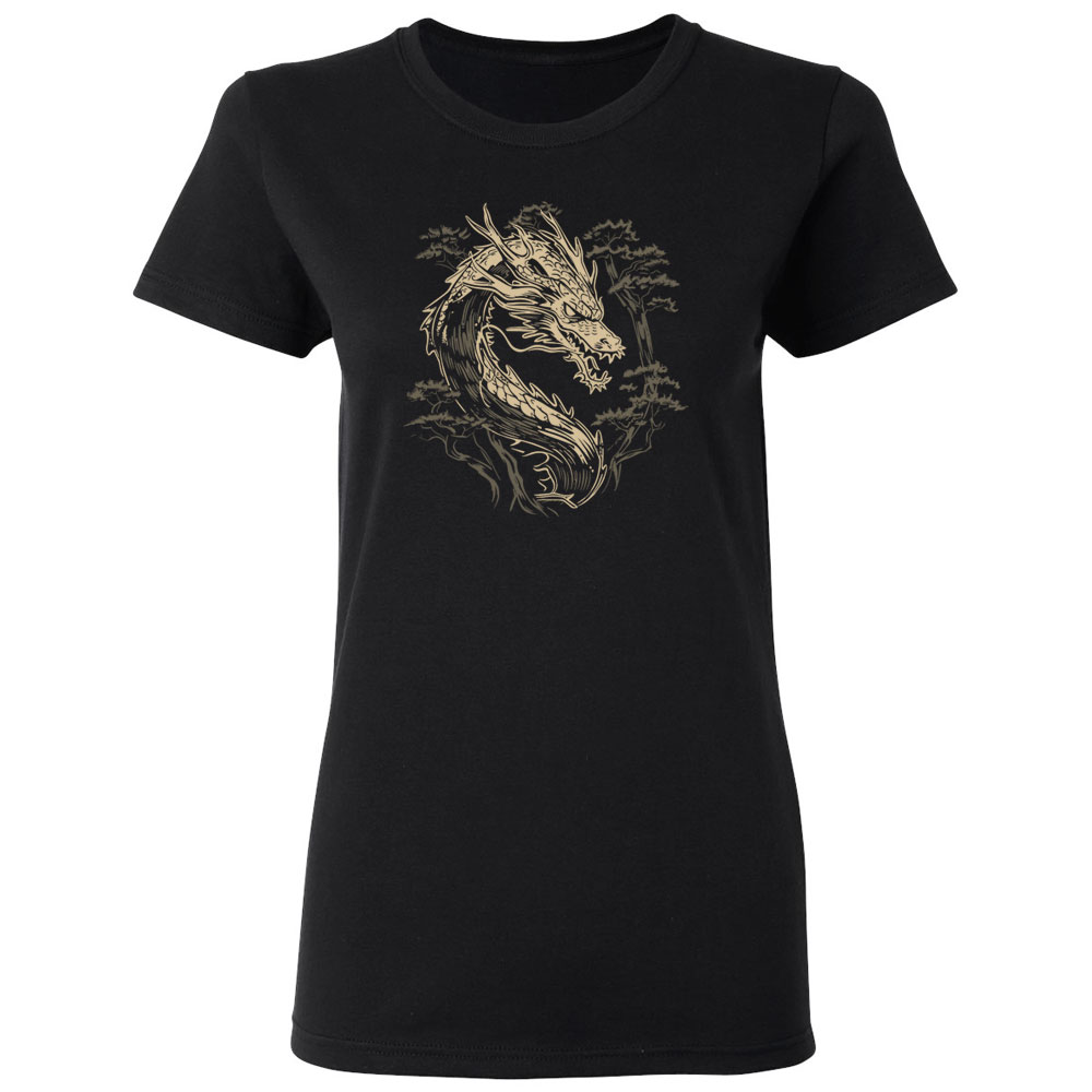 MX Outfit T-shirt Golden Dragon - Women